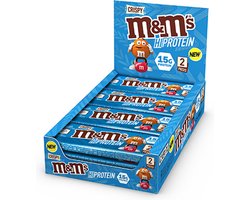 M&M's Crispy High Protein Bar (12x52g) Milk Chocolate - Repen - Eiwit Repen