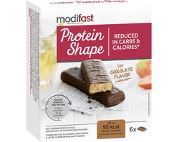 Modifast Protein Shape Reep Chocolade - 6 stuks