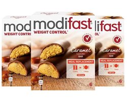 Modifast Repen Karamel - 3 x 186 gr - Voordeelverpakking