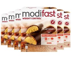 Modifast Repen Karamel - 6 x 186 gr - Voordeelverpakking