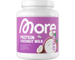 MORE NUTRITION Room Proteine Poeder, Coconut Milk, 600 g, 12 Porties – Eiwitrijke Roomvervanger, Minder Vet, Voor Koken & Bakken