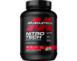 Muscletech Nitro-Tech Performance - Eiwitshake / Proteïne Poeder met Creatine - Cookies & Cream - 1800 gram (39 shakes)