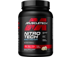 Muscletech Performance Series Nitro-Tech (2lbs) Vanilla - Eiwitten - Wei-eiwit Mix