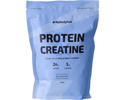 MyBodyFuel - Whey Protein & Creatine - Blueberry Eiwitshake - Proteine Poeder met Creatine Monohydraat - 1000g