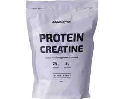 MyBodyFuel - Whey Protein & Creatine - Cookies & Cream Eiwitshake - Proteine Poeder met Creatine Monohydraat - 1000g
