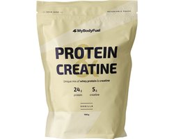 MyBodyFuel - Whey Protein & Creatine - Vanille Eiwitshake - Proteine Poeder met Creatine Monohydraat - 1000g
