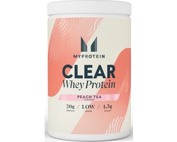 Myprotein Clear Whey Isolate - Proteïneshake - 20g Proteïne - Verfrissend & Licht - Laag Suikergehalte - Perzik Theesmaak - 488g