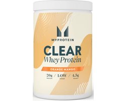 Myprotein Clear Whey Isolate - Proteïneshake - 20g Proteïne - Verfrissend & Licht - Laag Suikergehalte - Sinaasappel Mango Smaak - 488g