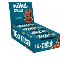NAKD Protein Bar - Eiwitreep - Eiwitrepen - Caramel - 720 gram (16 repen)