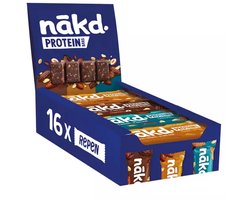 NAKD Protein Bar - Eiwitreep - Eiwitrepen - Mix Box - 720 gram (16 repen)