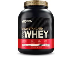 Optimum Nutrition 100% Whey - Eiwitpoeder / Eiwitshake - 2270 gram - Cookies & Cream
