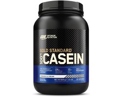 Optimum Nutrition Gold Standard 100% Casein Time Release Proteine - Cookies & Cream - Caseïne Eiwitpoeder - 924 gram (28 servings)