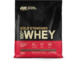 Optimum Nutrition Gold Standard 100% Whey Protein - Double Rich Chocolate - Proteine Poeder - Eiwitshake - 4530 gram (146 servings)