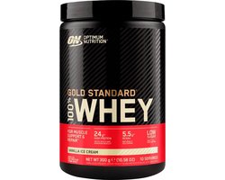 Optimum Nutrition Gold Standard 100% Whey Protein - Vanilla Ice Cream - Proteine Poeder - Eiwitshake - 10 doseringen (300 gram)