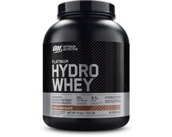 Optimum Nutrition Platinum Hydrowhey - Milk Chocolate Eiwitshake - 100% Whey Isolaat Proteine Poeder - 1600 gram (40 shakes)