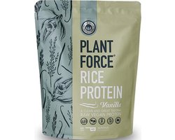 Plantforce - Rijst Proteïne - Vanille - 800 gram - Vega Bio Eiwitshake