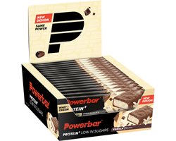 Powerbar eiwitreep | Protein+ Low Sugar | Vanille - 35 gram (16 stuks)