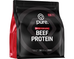Pure. Beef Protein - Chocolade - 2000g - eiwitpoeder - glutenvrij en lactosevrij