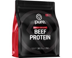 Pure. Beef Protein - Vanille - 2000g - eiwitpoeder - glutenvrij en lactosevrij