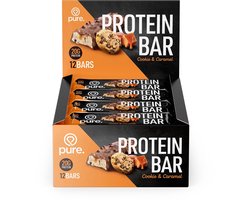 Pure. Protein Bar Crunchy - Cookie Caramel - 12 eiwitrepen - 20g protein