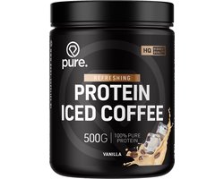 Pure. Protein Iced Coffee - 500 gram - 22g Whey Proteine - 80mg cafeïne - koffie