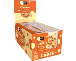QNT Protein Cookie (12x60g) Salted Caramel - Functionele voeding - Eiwit Snacks
