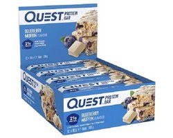 Quest Bars 12repen Blueberry Muffin