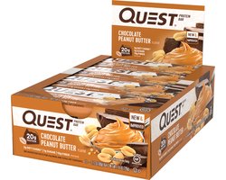Quest Nutrition Eiwitreep of -snack Choco Peanut Butter - 12 stuks