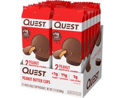 Quest Nutrition Peanut Butter Cups (12x42g) Peanut Butter - Functionele voeding - Eiwit Snacks