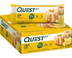 Quest Nutrition Quest Bars (12x60g) Lemon Cake - Repen - Eiwit Repen