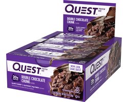Quest Nutrition Quest Bars - Eiwitreep - 1 box (12 eiwitrepen) - Double Chocolade Chunk