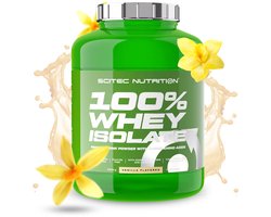 Scitec Nutrition® - 100% Whey Isolate (1816 gram - Vanilla) - Vanille - 72 eiwitshakes - whey protein isolate - whey isolaat - poeder