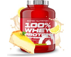 Scitec Nutrition® - 100% Whey Protein Professional (2350 gram - Lemon/Cheesecake) - Citroen/Cheesecake - 78 eiwitshakes - premium proteine poeder - eiwitpoeder met aminozuren