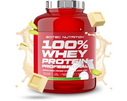 Scitec Nutrition® - 100% Whey Protein Professional (2350 gram - Pistachio/White Chocolate) - Pistache/Witte chocolade - 78 eiwitshakes - premium proteine poeder - eiwitpoeder met aminozuren