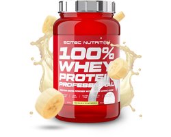 Scitec Nutrition® - 100% Whey Protein Professional (920 gram - Banana) - Banaan - 30 eiwitshakes - premium proteine poeder - eiwitpoeder met aminozuren