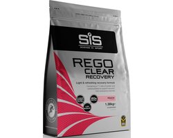SIS - REGO Clear Whey Isolaat Protein Recovery Drink - Proteine ranja - Peach Smaak - 1380 gram - 20 gram eiwit per shake
