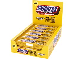 Snickers Peanut Butter Low Sugar High Protein Bar (12x57g) Peanut Butter Flavour - Repen - Eiwit Repen