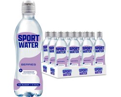Sportwater Berries 0,5ltr (12 flesjes, incl. statiegeld & verzendkosten)