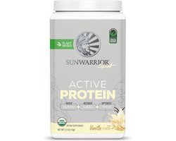 Sunwarrior Active Protein Organic (1000g) Vanilla - Eiwitten - Veganistisch eiwit