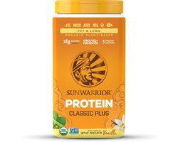 Sunwarrior Proteïne Classic Plus - Vanille - 750 gram