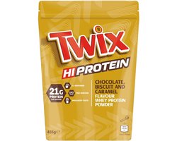 Twix Protein Powder (455g) Chocolate, Biscuit & Caramel - Eiwitten - Wei-eiwit concentraat