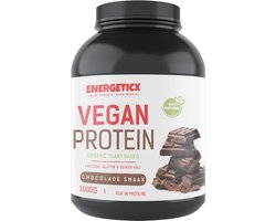 Vibe. Proteine poeder - Chocolade - 1000g / 33 Porties - Plantaardig, Glutenvrij, Lactosevrij & Suikervrij - Heerlijk & Eiwitrijk