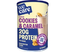 WeCare - High Protein Shake - Cookies Karamel 1 x 340 gr
