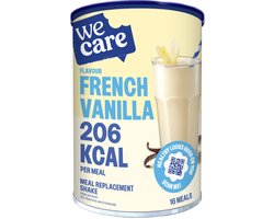 WeCare Meal Replacement Shake French Vanilla - 3 x 436 gr - Voordeelverpakking