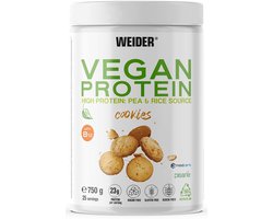 Weider Vegan Protein (750g) Cookies - Eiwitten - Veganistisch eiwit