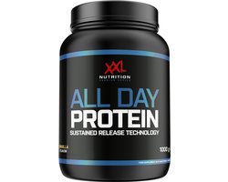 XXL Nutrition - All Day Protein - Vanille - Whey Eiwitpoeder - Whey Protein - Proteïne Poeder - Eiwitshake - 1000 Gram (25 shakes)