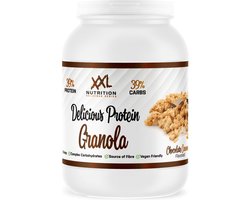 XXL Nutrition - Delicious Protein Granola - Chocolate Caramel - Krokante Muesli - 450 Gram