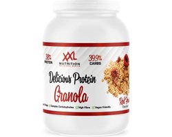XXL Nutrition - Delicious Protein Granola - Red Fruit - Krokante Muesli - 450 Gram
