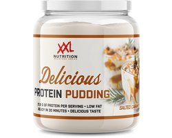 XXL Nutrition - Delicious Protein Pudding - 22 Gram Eiwit - Eiwitrijke Snack & Dessert - Diverse Smaken - Salted Caramel - 440 Gram (11 doseringen)