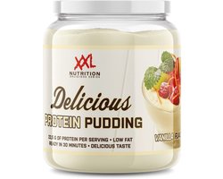 XXL Nutrition - Delicious Protein Pudding - 22 Gram Eiwit - Eiwitrijke Snack & Dessert - Diverse Smaken - Vanille - 440 Gram (11 doseringen)